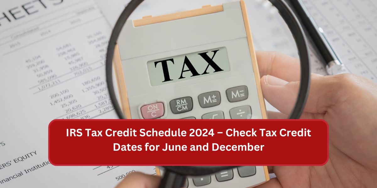 IRS Tax Credit Schedule